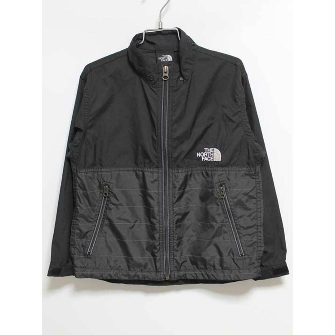 THE NORTH FACE(ザノースフェイス)の【春物 新入荷!】‡ザ・ノースフェイス/THE NORTH FACE‡120cm ナイロンジャンパー/ナイロンブルゾン/ウィンドブレーカー 黒 はっ水【中古】子供服 キッズ kids 男の子 女の子 春秋 otr 513042 キッズ/ベビー/マタニティのキッズ服女の子用(90cm~)(ジャケット/上着)の商品写真