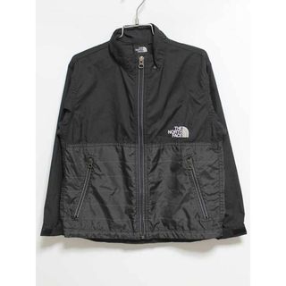 ザノースフェイス(THE NORTH FACE)の【春物 新入荷!】‡ザ・ノースフェイス/THE NORTH FACE‡120cm ナイロンジャンパー/ナイロンブルゾン/ウィンドブレーカー 黒 はっ水【中古】子供服 キッズ kids 男の子 女の子 春秋 otr 513042(ジャケット/上着)