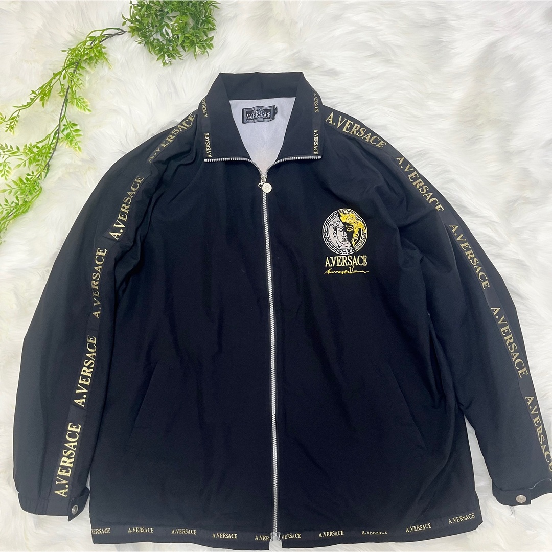 VERSACE ヴェルサーチ セットアップ メデューサ ロゴテープ ナイロン VERSACE ヴェルサーチ セットアップ メデューサ ロゴテープ ナイロン