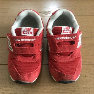 ニューバランス(New Balance)のニューバランス　スニーカー　996    16cm   赤(スニーカー)