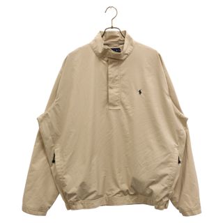 Polo GOLF Ralph Lauren ポロゴルフラルフローレン POLO バックデザイン ハーフジップジャケット ベージュ(フライトジャケット)