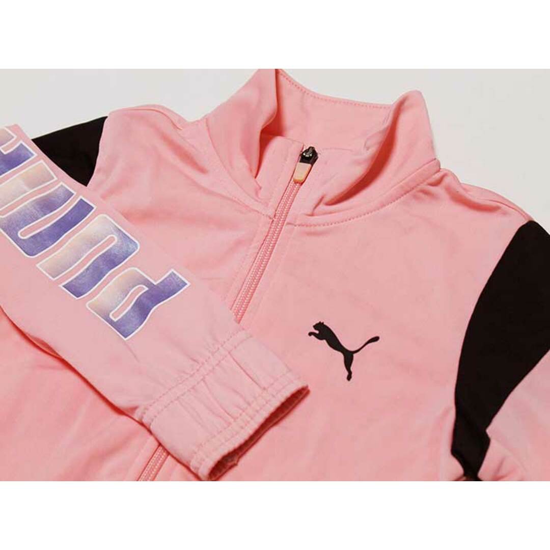 PUMA(プーマ)の【春物 新入荷!】‡プーマ/PUMA‡120cm ジャージ/トラックジャケット オレンジ系【中古】子供服 キッズ kids 男の子 女の子 春夏秋冬 otr 513042 キッズ/ベビー/マタニティのキッズ服女の子用(90cm~)(ジャケット/上着)の商品写真