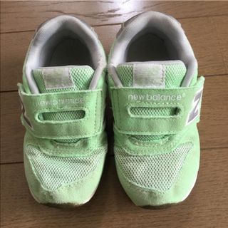 ニューバランス(New Balance)のニューバランス　スニーカー　996    15.5㎝　ミントグリーン(スニーカー)