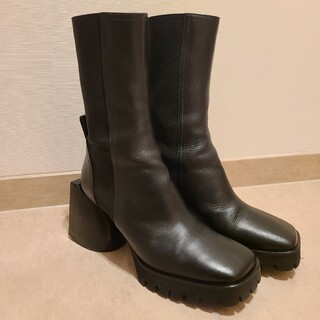 ヌメロヴェントゥーノ(N°21)のNº21 leather boots サイズ38(ブーツ)