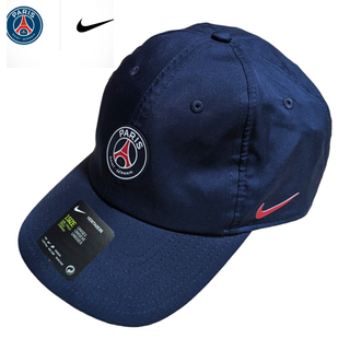 NIKE - NIKE X PSG ネイビー ポリエステル キャップ