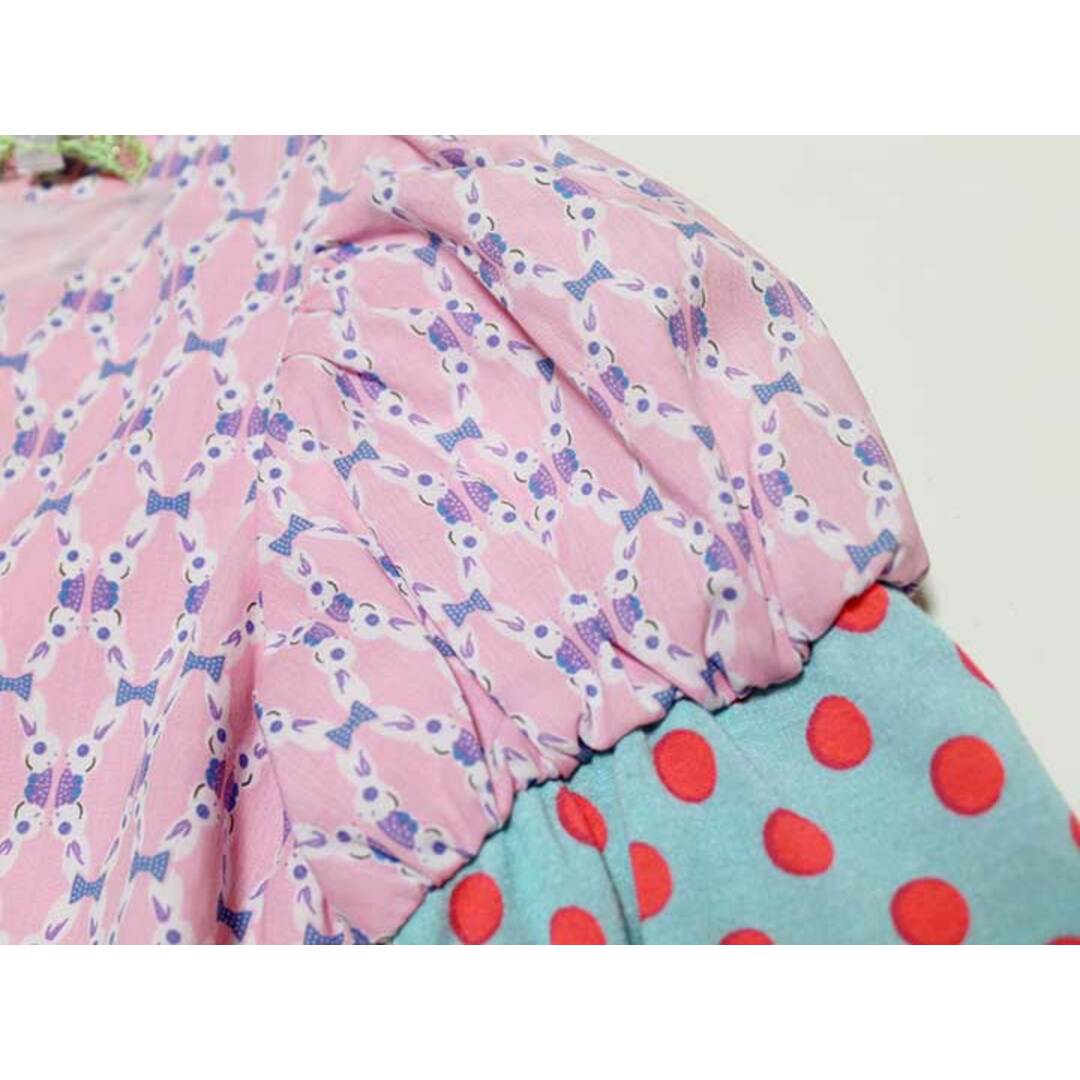 fafa(フェフェ)の【春物 新入荷!】‡フェフェ/fafa‡120cm 長袖ワンピース ピンク系【中古】子供服 キッズ kids 女の子 春 onepi 913042 キッズ/ベビー/マタニティのキッズ服女の子用(90cm~)(ワンピース)の商品写真