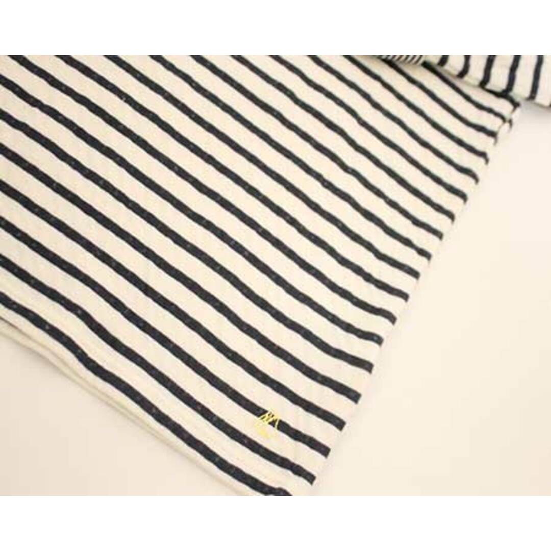 PETIT BATEAU(プチバトー)の【春物 新入荷!】〓プチバトー/PETIT BATEAU〓116cm  長袖ワンピース 紺×白 【中古】 子供服 キッズ kids 女の子  春秋 onepi  213042 キッズ/ベビー/マタニティのキッズ服女の子用(90cm~)(ワンピース)の商品写真