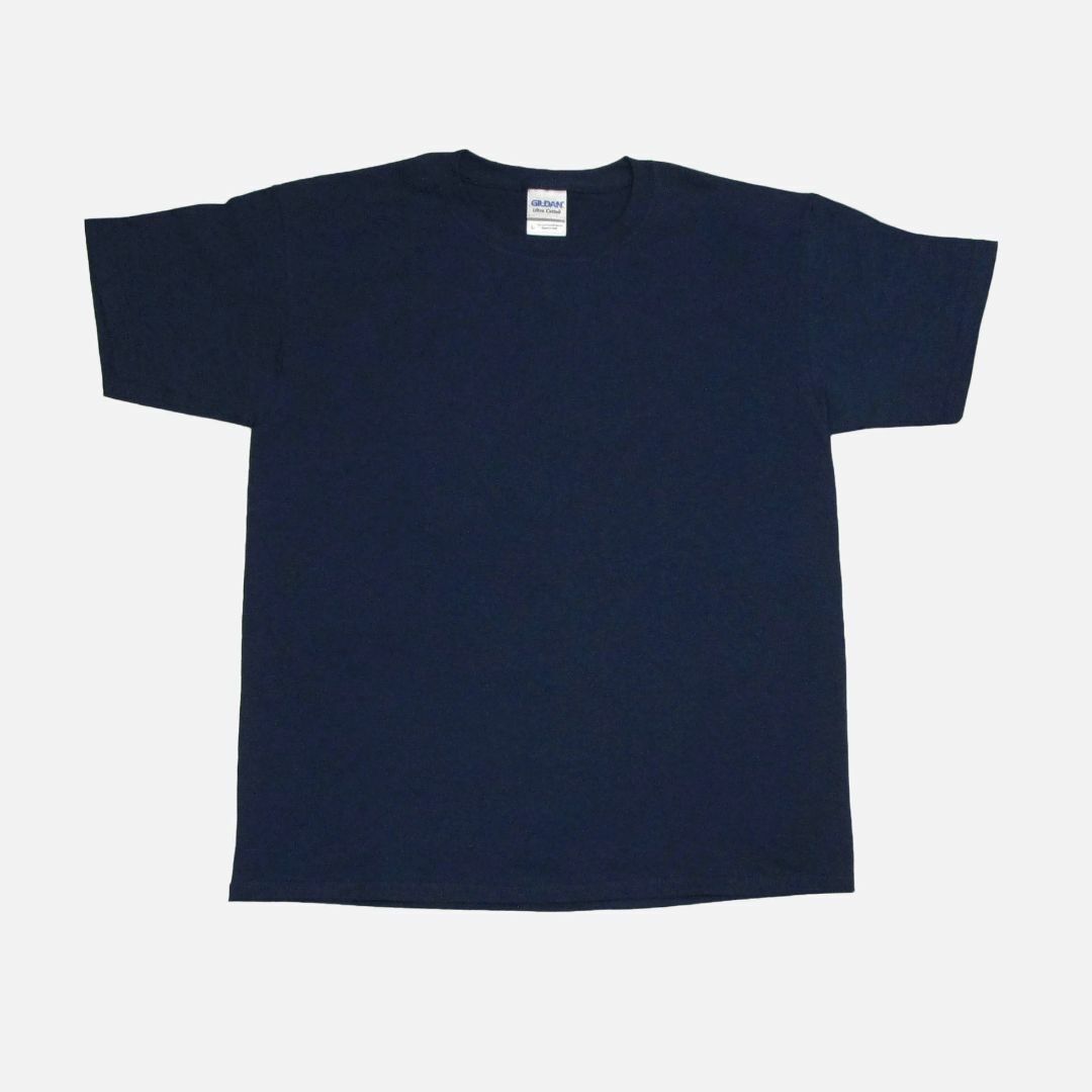 GILDAN(ギルタン)の★新品★ギルダン★6.0オンス半袖Tシャツ (Navy/Youth L) レディースのトップス(Tシャツ(半袖/袖なし))の商品写真