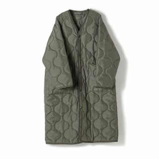 未使用・タグ付・HYKEのQUILTED LINER COAT