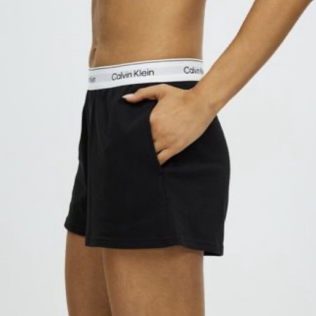 Calvin Klein(カルバンクライン)のCalvin Klein カルバンクライン ルームウェア ショートパンツ 黒  レディースのルームウェア/パジャマ(ルームウェア)の商品写真