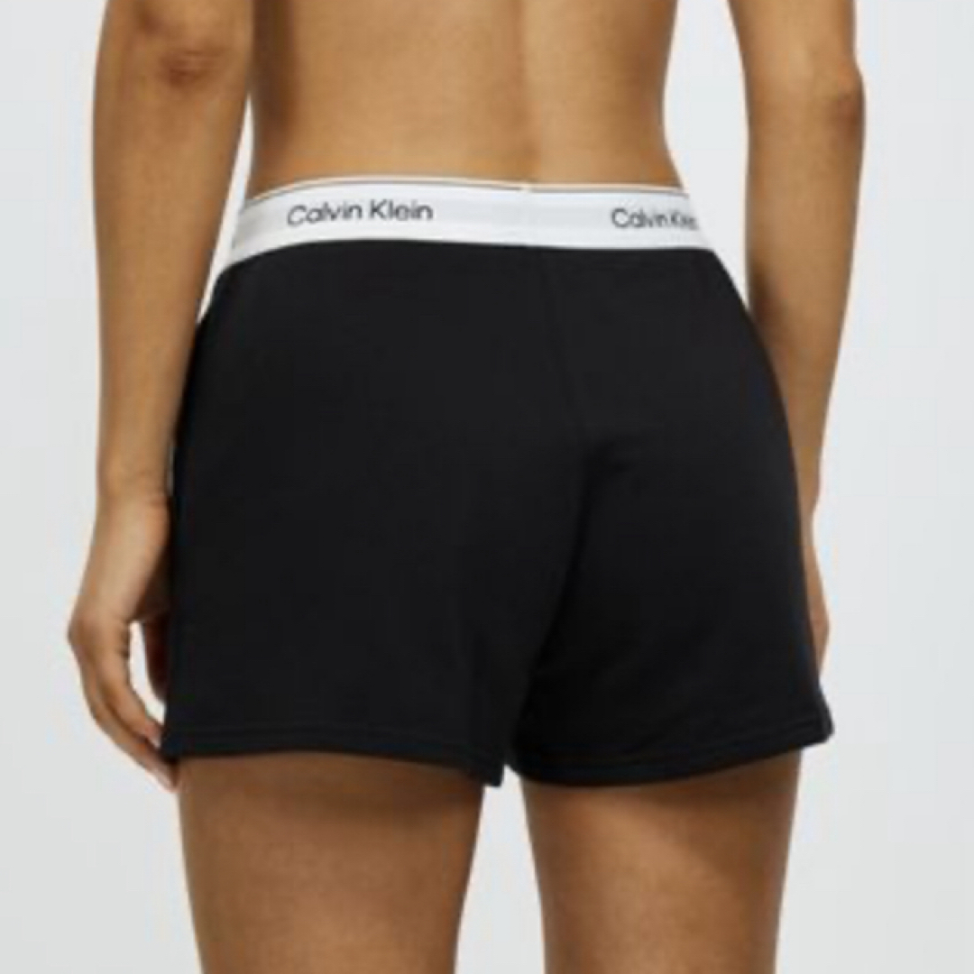 Calvin Klein(カルバンクライン)のCalvin Klein カルバンクライン ルームウェア ショートパンツ 黒  レディースのルームウェア/パジャマ(ルームウェア)の商品写真