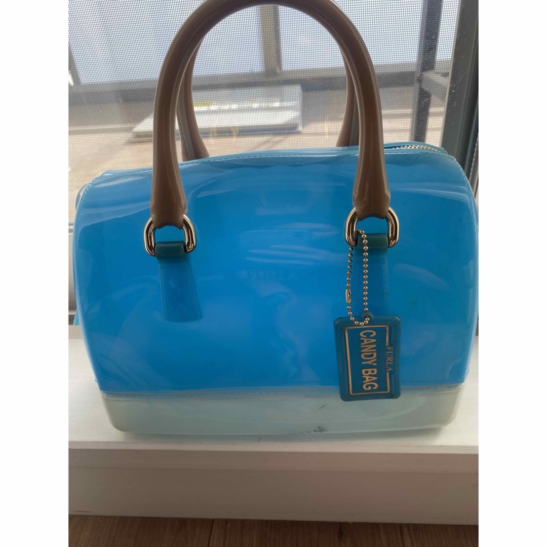 Furla(フルラ)のFurla candy bag blue  レディースのバッグ(ハンドバッグ)の商品写真