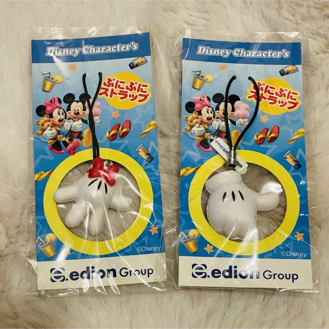 Disney(ディズニー)のディズニー　ストラップ2個 エンタメ/ホビーのアニメグッズ(ストラップ)の商品写真