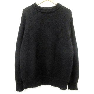 フィグベル(PHIGVEL)のフィグベル 美品 22AW キッドモヘヤ セーター モックネック 2 黒(ニット/セーター)