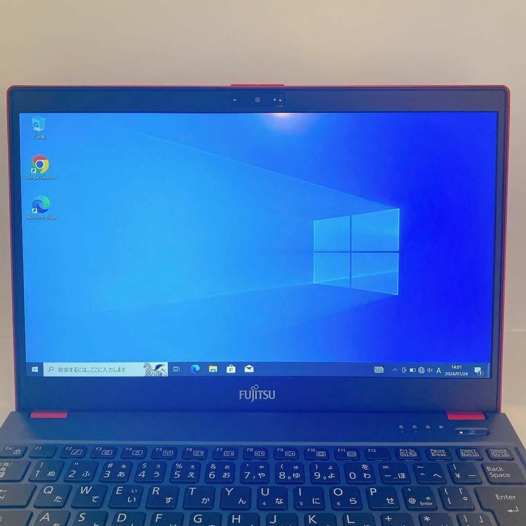 富士通(フジツウ)の【初期設定済】 Windows10 ノートパソコン　Office FUJITSU スマホ/家電/カメラのPC/タブレット(ノートPC)の商品写真