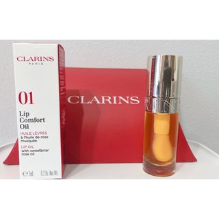 クラランス(CLARINS)のクラランス リップコンフォートオイル #01 ハニー 7ml(リップグロス)