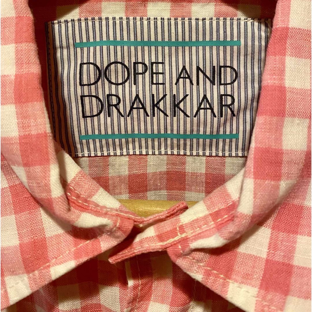 DOPE AND DRAKKAR ギンガムのシャツ メンズのトップス(シャツ)の商品写真