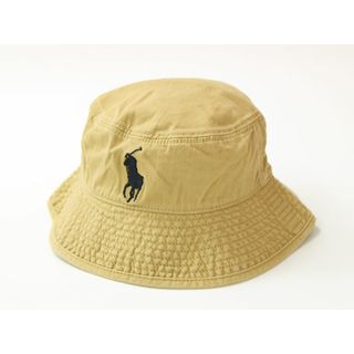 【春物 新入荷!】新品 未使用品▲ラルフローレン/Ralph Lauren▲51cm位(2T-4T) バケツハット/帽子 ベージュ ピクニック ハイキング 日よけ 子供 キッズ kids 男の子 女の子 春夏秋冬 bagetc 313042