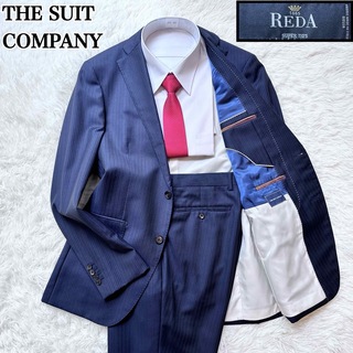 スーツカンパニー(THE SUIT COMPANY)のザスーツカンパニー 2Bセットアップスーツ ビジネススーツ REDA ネイビー(セットアップ)