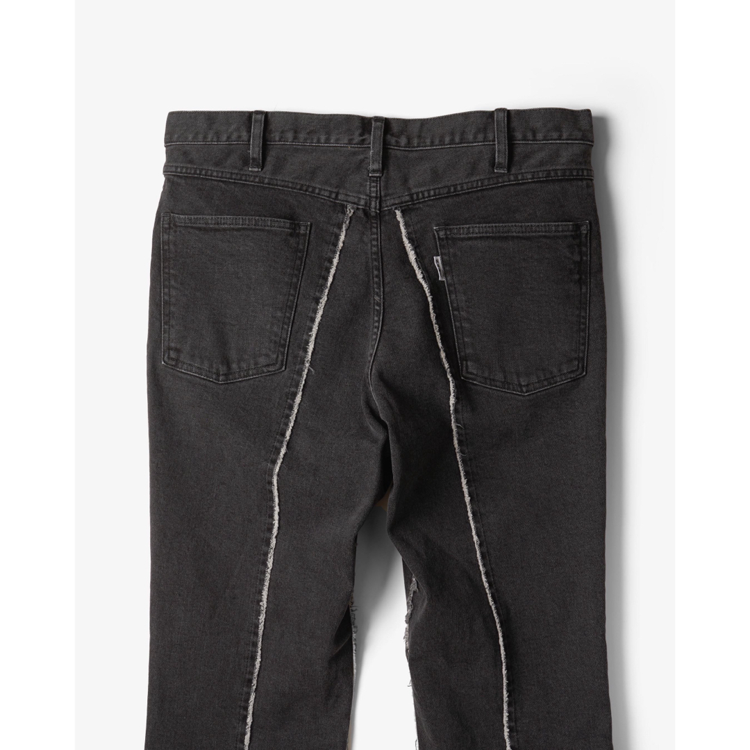 Name.(ネーム)の新品未使用　WASHED TWO SIDES DENIM FLARE PANTS メンズのパンツ(デニム/ジーンズ)の商品写真