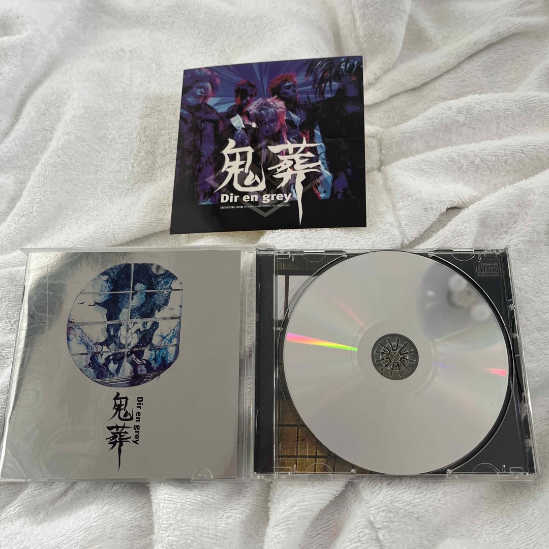 DIR EN GREY 鬼葬 初回盤 アルバムCD 予約特典のステッカー付の DIR EN GREY 鬼葬 初回盤 アルバムCD 予約特典のステッカー付の