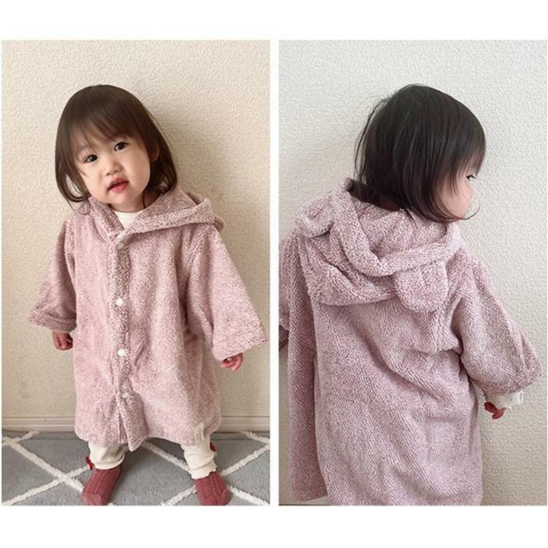 ココポンチョ キッズ/ベビー/マタニティのベビー服(~85cm)(バスローブ)の商品写真