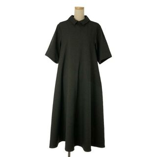 foufou / フーフー | primitive shirts collar one piece ワンピース | ダークグレー | レディース(ロングワンピース/マキシワンピース)