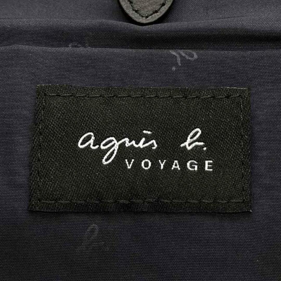 agnes b.(アニエスベー)のAgnes b. / アニエスベー | voyage ナイロン ボストンバッグ | ブラック | レディース レディースのバッグ(ボストンバッグ)の商品写真