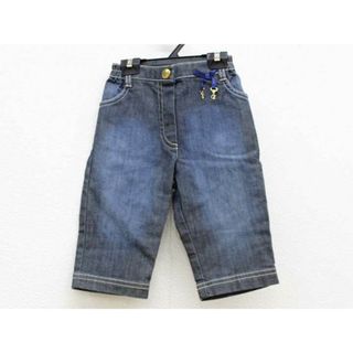 ベビーディオール(baby Dior)の【春物 新入荷!】▼ベビーディオール/baby Dior▼70cm位(6M) ロングパンツ/長ズボン インディゴ系×紺 【中古】 子服 キッズ kids ベビー服 baby 女の子 春夏秋冬 bottoms 313042(パンツ)