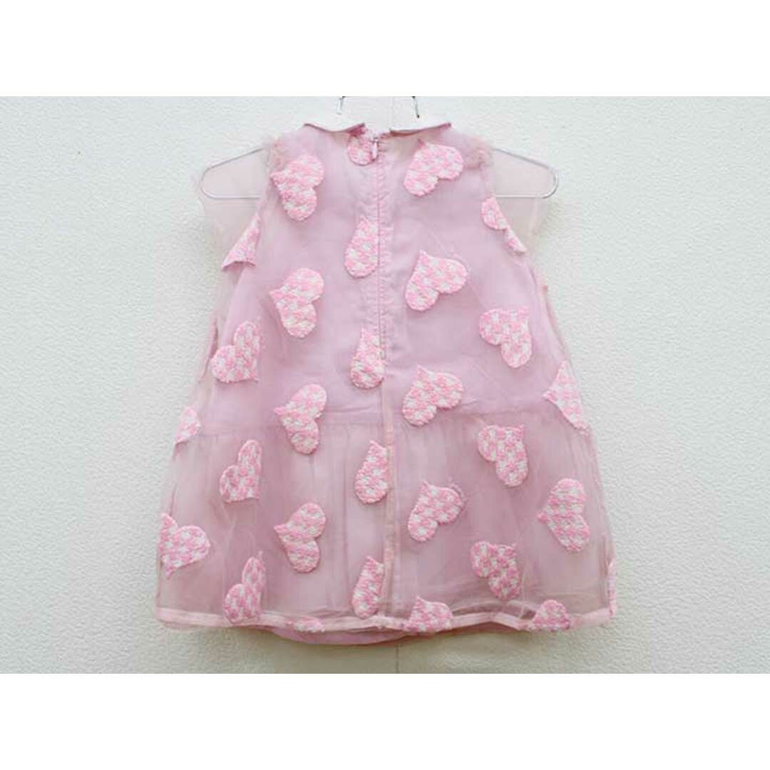 Simonetta(シモネッタ)の【春物 新入荷!】▼シモネッタ/simonetta▼85cm(18M) ドレスワンピース/ワンピース/ドレス ピンク【中古】 子服 キッズ ベビー服 baby 女の子  lessons  313042 キッズ/ベビー/マタニティのベビー服(~85cm)(ワンピース)の商品写真