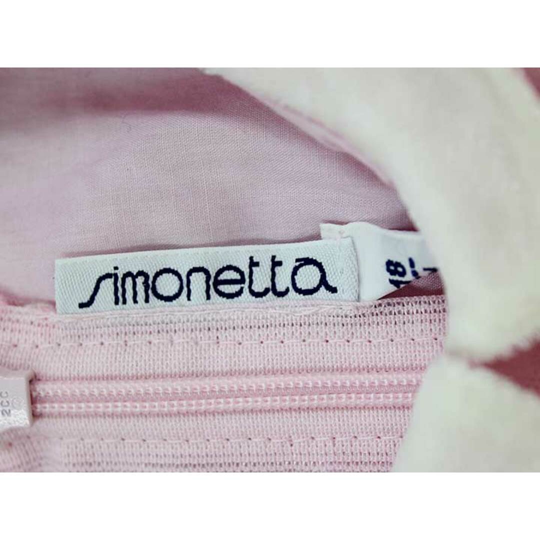 Simonetta(シモネッタ)の【春物 新入荷!】▼シモネッタ/simonetta▼85cm(18M) ドレスワンピース/ワンピース/ドレス ピンク【中古】 子服 キッズ ベビー服 baby 女の子  lessons  313042 キッズ/ベビー/マタニティのベビー服(~85cm)(ワンピース)の商品写真