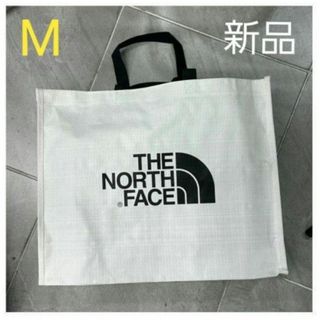 ザノースフェイス(THE NORTH FACE)の【THE NORTH FACE】ショッパーバッグM　ホワイト　新品(トートバッグ)