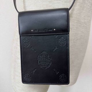 Berluti - 新品 定価25万円 ベルルッティ クレスト レザーフォンポーチ ショルダーバッグ