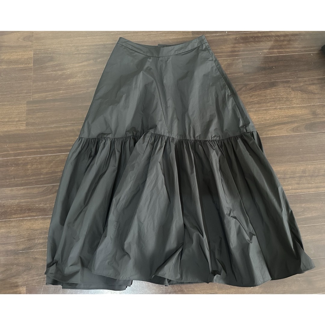 Plage(プラージュ)のR’IAMタフタスカート　ブラック　34 レディースのスカート(ロングスカート)の商品写真