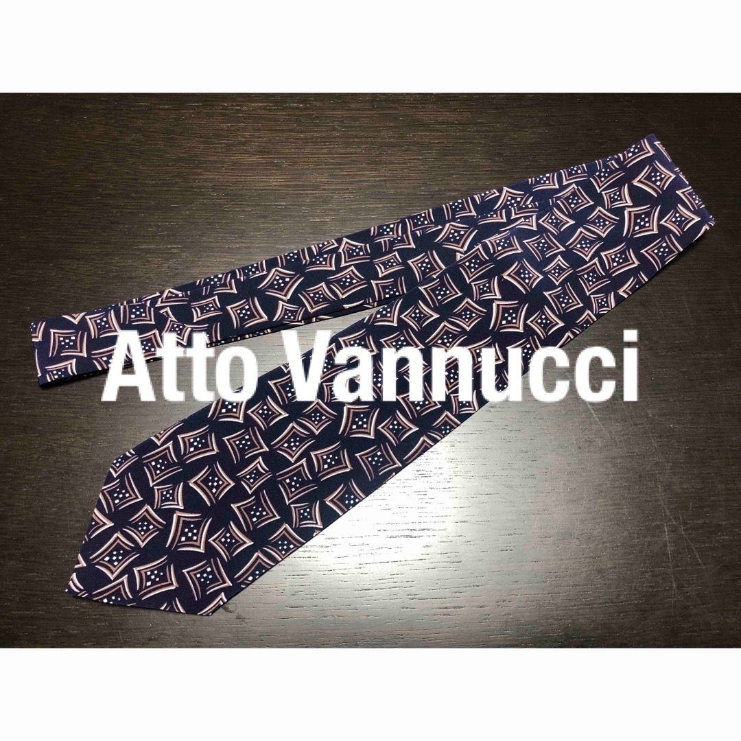 TIE YOUR TIE(タイユアタイ)の新品未使用品タグ付き Atto Vannucci スフォデラートネクタイ メンズのファッション小物(ネクタイ)の商品写真