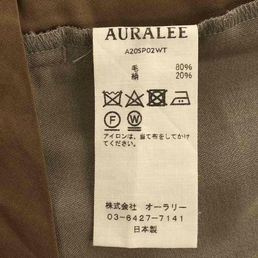 AURALEE(オーラリー)のAURALEE / オーラリー | WOOL SILK TROPICAL SLACKS / ウール シルク トロピカル スラックス パンツ | 3 | LIGHT BEIGE(BEIGE) | メンズ メンズのパンツ(その他)の商品写真