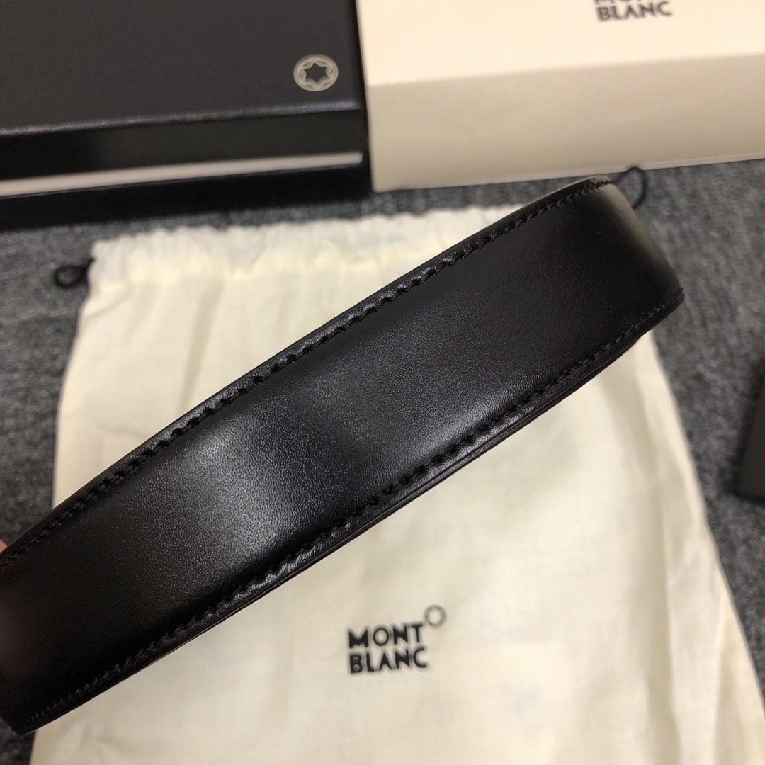 MONTBLANC(モンブラン)の即決 新品 未使用 MONT BLANC モンブラン ベルト メンズのファッション小物(ベルト)の商品写真