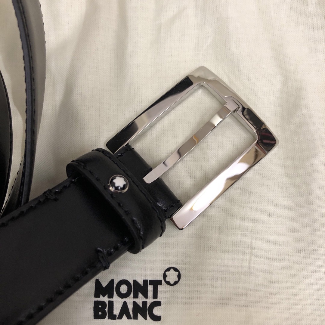 MONTBLANC(モンブラン)の即決 新品 未使用 MONT BLANC モンブラン ベルト メンズのファッション小物(ベルト)の商品写真