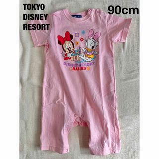 ディズニー(Disney)の東京ディズニーリゾート 90cm ベビー 半袖ロンパース ベビーミニー デイジー(Tシャツ/カットソー)