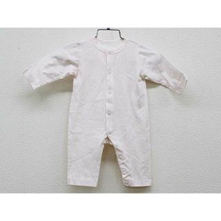 アルマーニ(Armani)の【春物 新入荷!】▼アルマーニベビー/Armani baby▼50-60cm位 カバーオール/ロンパース ピンク系 【中古】 子服 キッズ  ベビー服 baby 女の子 春秋冬 onepi 313042(カバーオール)