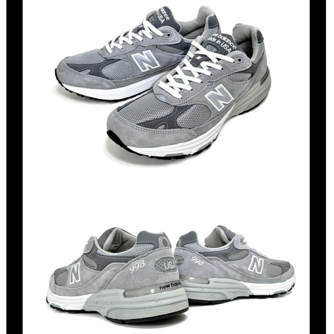 New Balance(ニューバランス)の【新品❗】ニューバランス　MR993GL　28㎝　グレー メンズの靴/シューズ(スニーカー)の商品写真