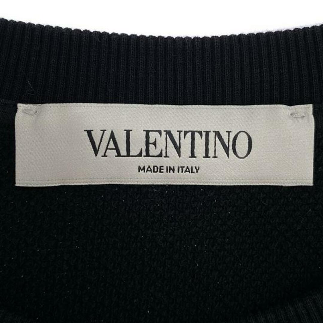 VALENTINO(ヴァレンティノ)のVALENTINO / ヴァレンティノ | × UNDERCOVER アンダーカバーコラボ ロゴ グラフィックプリント クルーネック スウェット | M | ブラック | メンズ メンズのトップス(スウェット)の商品写真