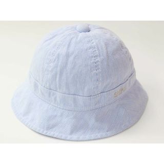 シップス(SHIPS)の【春物 新入荷!】◇シップス/SHIPS kids◇46cm ハット/帽子 水色×白 ピクニック 日よけ 熱中症対策【中古】子供 キッズ kids ベビー baby 男の子 女の子 春夏 bagetc 613042(帽子)