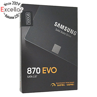 【新品訳あり(箱きず・やぶれ)】 SAMSUNG　2.5インチ SSD　870 EVO MZ-77E500B/IT　500GB