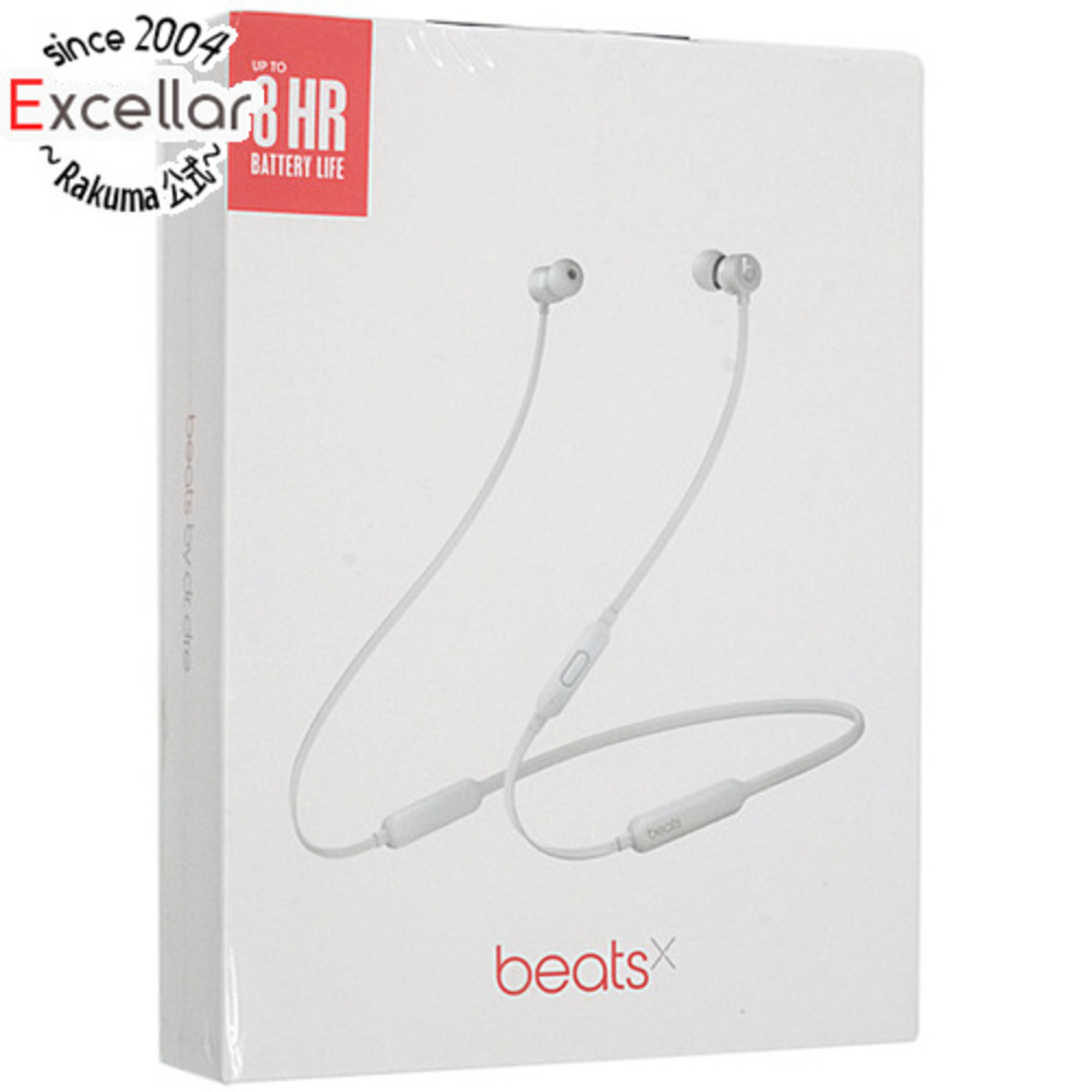 Beats by Dr Dre(ビーツバイドクタードレ)のbeats by dr.dre　BeatsX イヤフォン　MTH62PA/A　サテンシルバー スマホ/家電/カメラのオーディオ機器(ヘッドフォン/イヤフォン)の商品写真