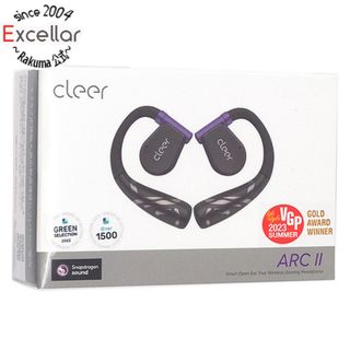 Cleer Audio　完全ワイヤレスイヤホン ARC II GAME Edition　CLR-ARC2G-PB　Purple ＆ Black(ヘッドフォン/イヤフォン)