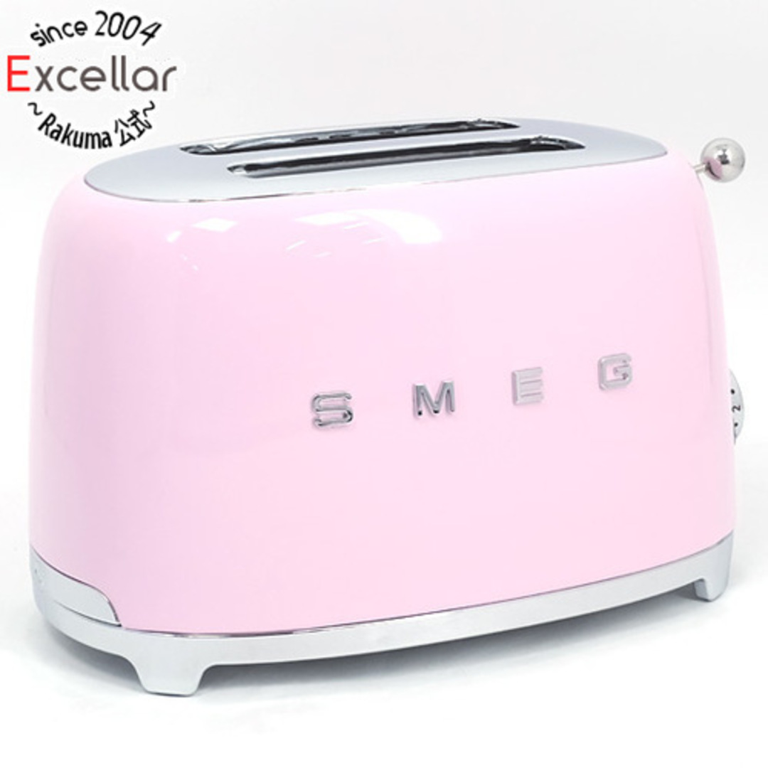 SMEG　ポップアップトースター　TSF01PKJP　Pink スマホ/家電/カメラの調理家電(調理機器)の商品写真