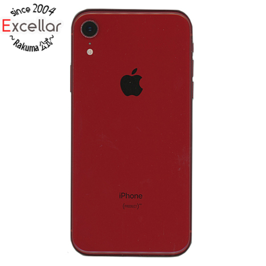 bigapple(ビッグアップル)のAPPLE　iPhone XR (PRODUCT)RED 128GB au SIMロック解除済み　MT0N2J/A　レッド スマホ/家電/カメラのスマートフォン/携帯電話(スマートフォン本体)の商品写真