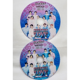 セブンティーン(SEVENTEEN)のセブチ💗 seventeen LOVE DVD 2枚 ペンミ(K-POP/アジア)