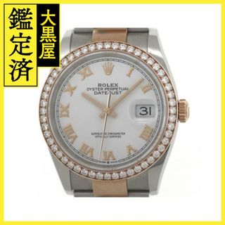 ロレックス(ROLEX)のロレックス デイトジャスト36 126281RBR  自動巻き【472】(腕時計)